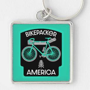 Bikepacking America Key Ring
