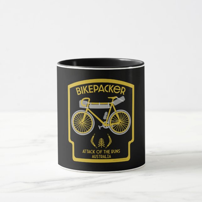 Bikepacking Australian Attack of The Buns Mug (Center)