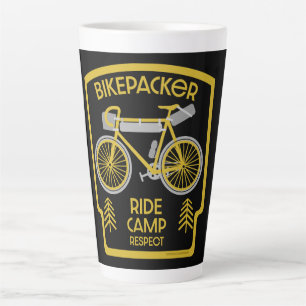 Bikepacking   Backpacking   Touring   Camping Latte Mug
