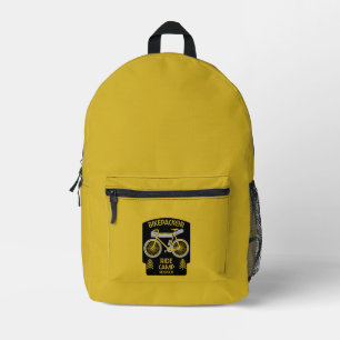 Bikepacking Backpacking Touring Camping Printed Backpack