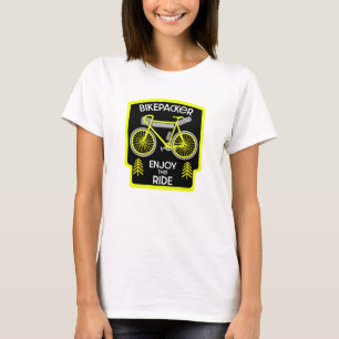 Bikepacking Backpacking Touring Camping T-Shirt