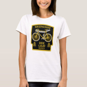 Bikepacking Backpacking Touring Camping T-Shirt