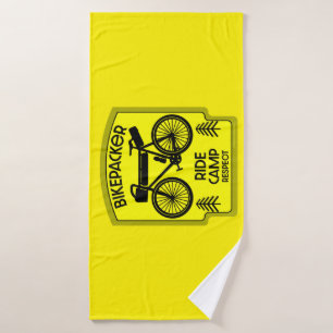 Bikepacking Bike Touring In nature   Bath Towel