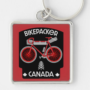 Bikepacking Canada Key Ring