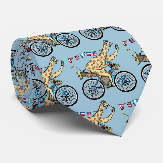 Bikepacking giraffe tie (Rolled)