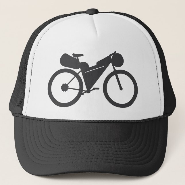 Bikepacking Icon Trucker Hat (Front)