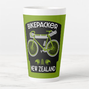 Bikepacking New Zealand Latte Mug