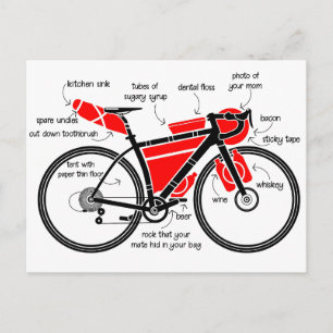 Bikepacking Postcard