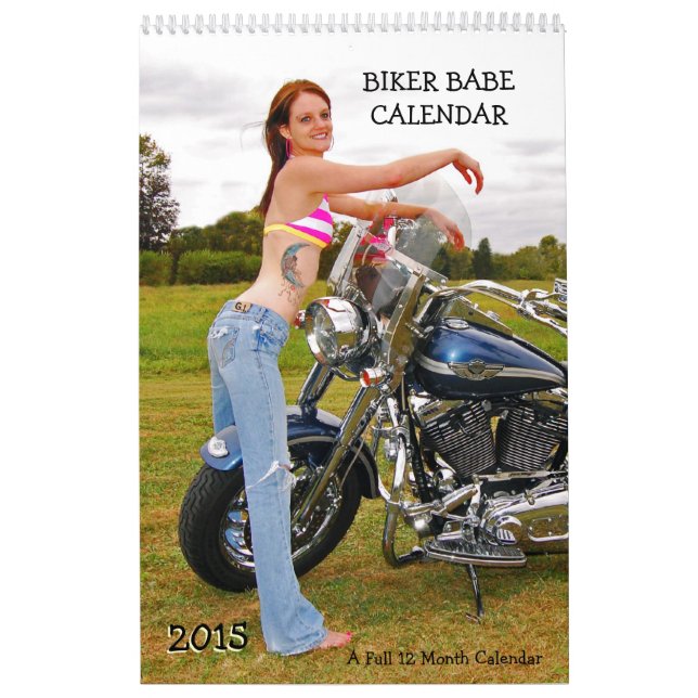 Biker Babe 2015 Calendar (Cover)