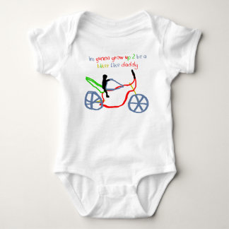 Biker Baby Baby Grow Bodysuit