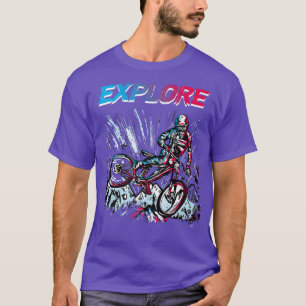 Biker Bicycle Cycling Cycle Rider Bike Ride 183 T-Shirt