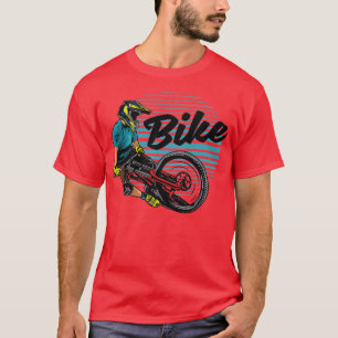 Biker Bicycle Cycling Cycle Rider Bike Ride 199 T-Shirt
