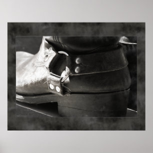 Biker Boot 25 Poster