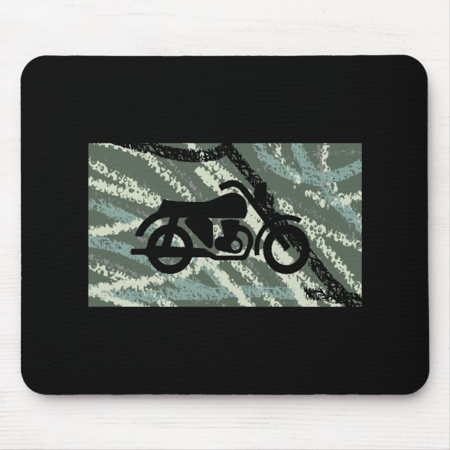 Biker Boy* Mouse Pad (Front)
