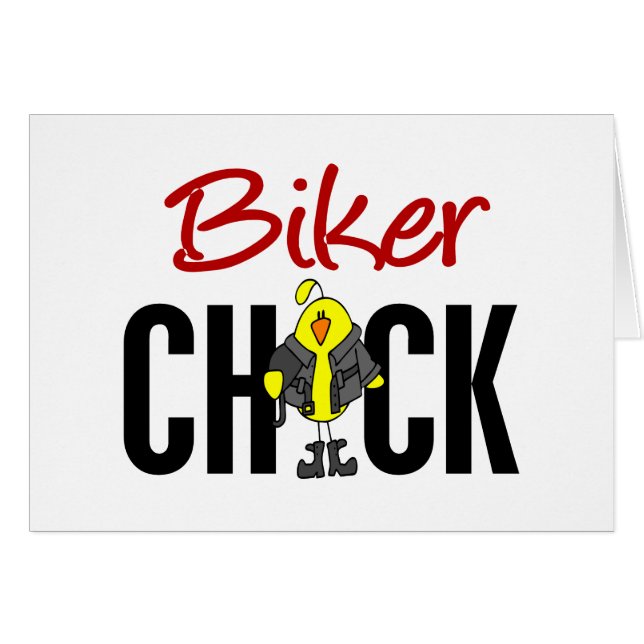 Biker Chick (Front Horizontal)