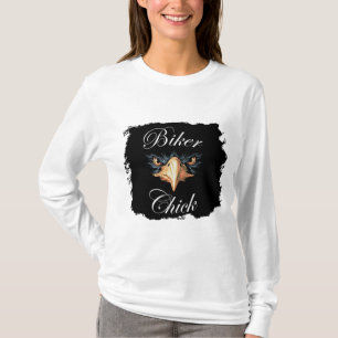 biker chick T-Shirt