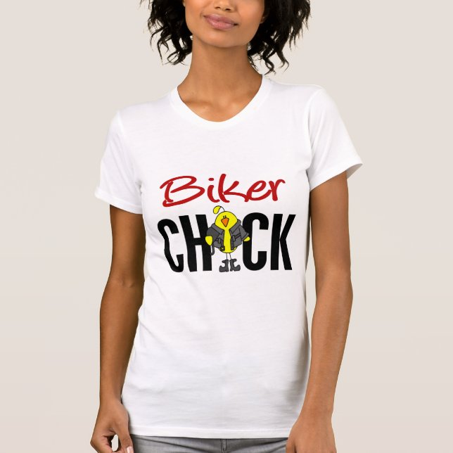 Biker Chick T-Shirt (Front)