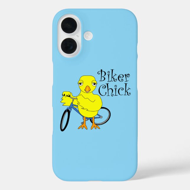 Biker Chick Text Case-Mate iPhone Case (Back)