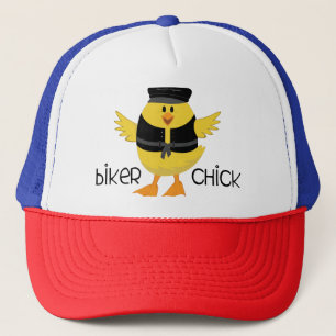 Biker Chick Trucker Hat