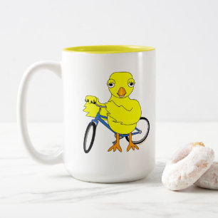 Biker Chick Two-Tone Coffee Mug