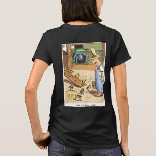 Biker Chicks Original Cartoon women black shirt bk