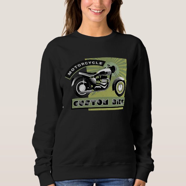 Biker Clothing Ride Legendary Motorcycles Sweatshirt (Front)