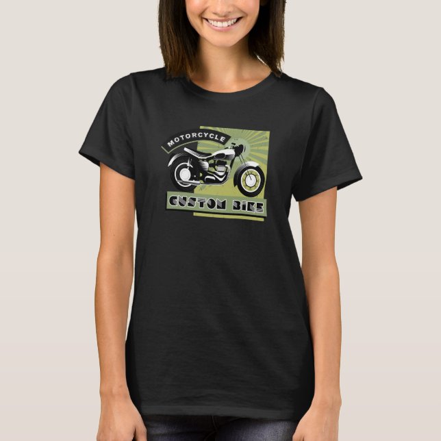Biker Clothing Ride Legendary Motorcycles T-Shirt (Front)