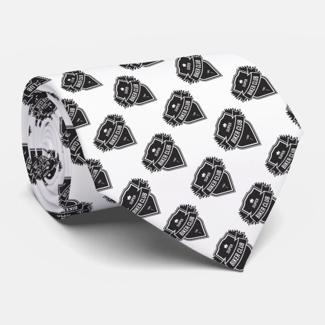 Biker Club Tie (Rolled)