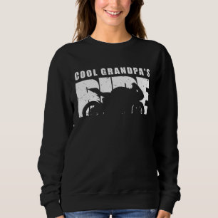 Biker Cool Grandpas Ride Motorcycles Sweatshirt