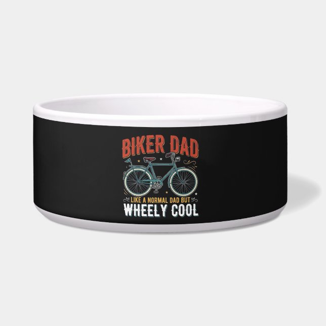 Biker Dad Like A Normal Dad But Wheely Cool (Front)