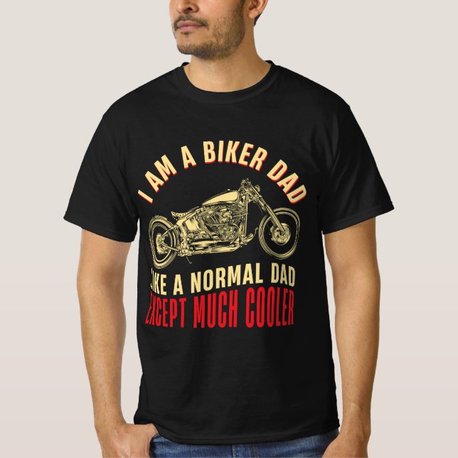 Biker Dad T-Shirt (Front)