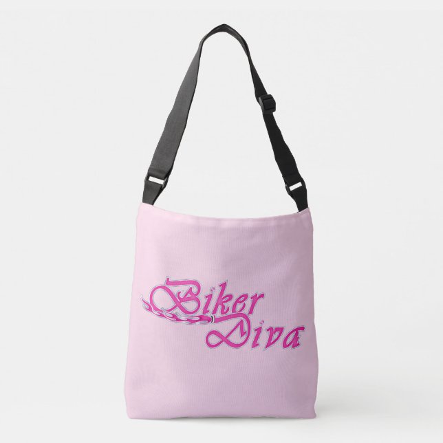 Biker Diva Crossbody Bag (Front)
