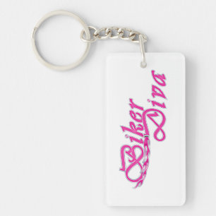 Biker Diva Key Ring