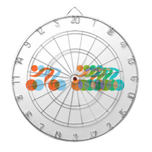 Biker freak dartboard