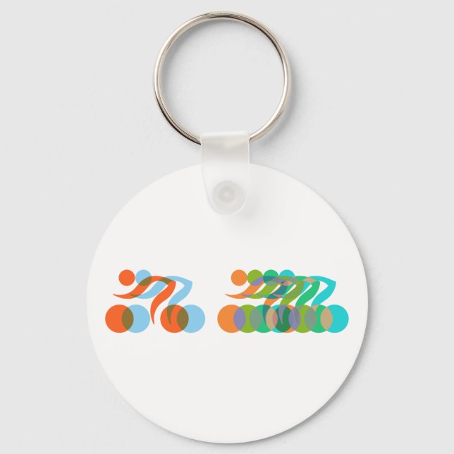 Biker freak key ring (Front)