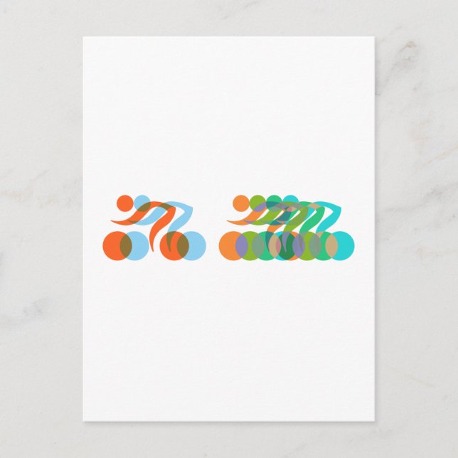 Biker freak postcard (Front)