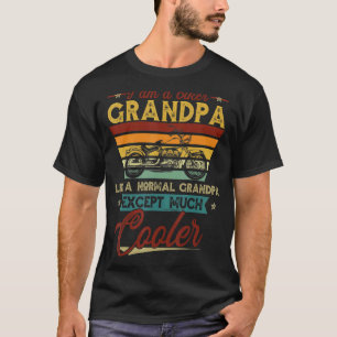 Biker Grandpa Like A Normal Grandpa Except Much Co T-Shirt