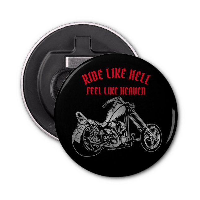 Biker Heaven  Bottle Opener (Front)