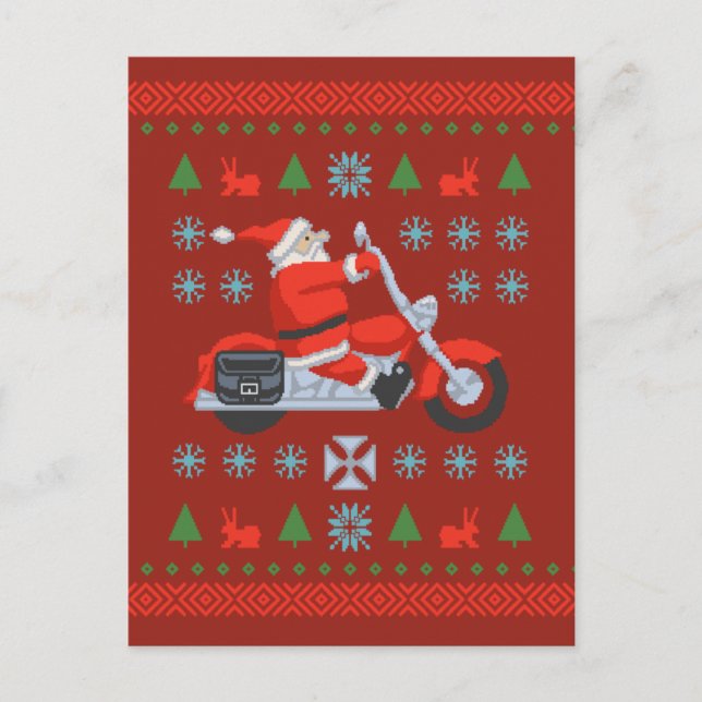 Biker Holiday Sweater Tees (Front)