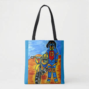 Biker Jo Tote Bag