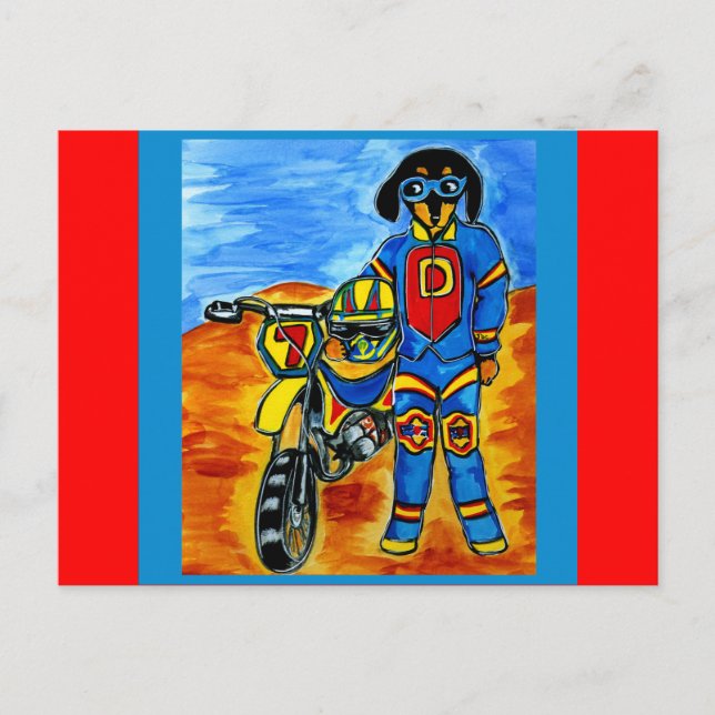 Biker Joanne Postcard (Front)