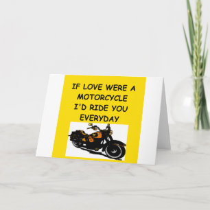 biker love holiday card
