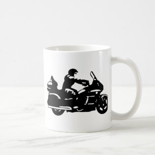 biker motorcycle moto goldwing coffee mug