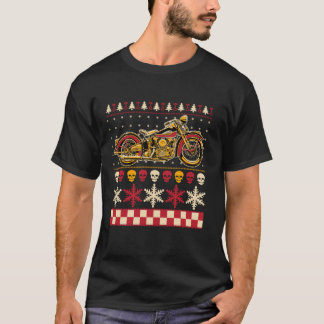 Biker Motorcycle Rider Style Ugly Sweater T Shirt