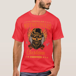 Biker Rocker Motorcycle Bike Biking Racing Motorcy T-Shirt