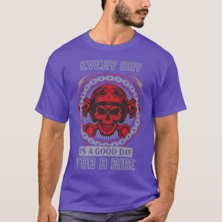 Biker Rocker Motorcycle Bike Biking Racing Motorcy T-Shirt