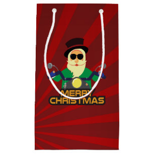 Biker Santa Gift Bag