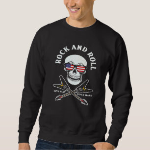 Biker Skeleton Death Mystic Bone 2 Sweatshirt