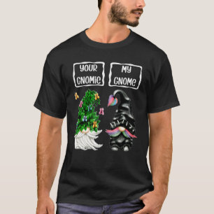 Biker Summer Gnome For Gardener - Crazy Gnome Lady T-Shirt