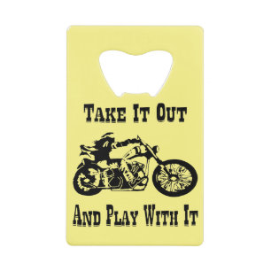 Biker Take It Out And Play With It #